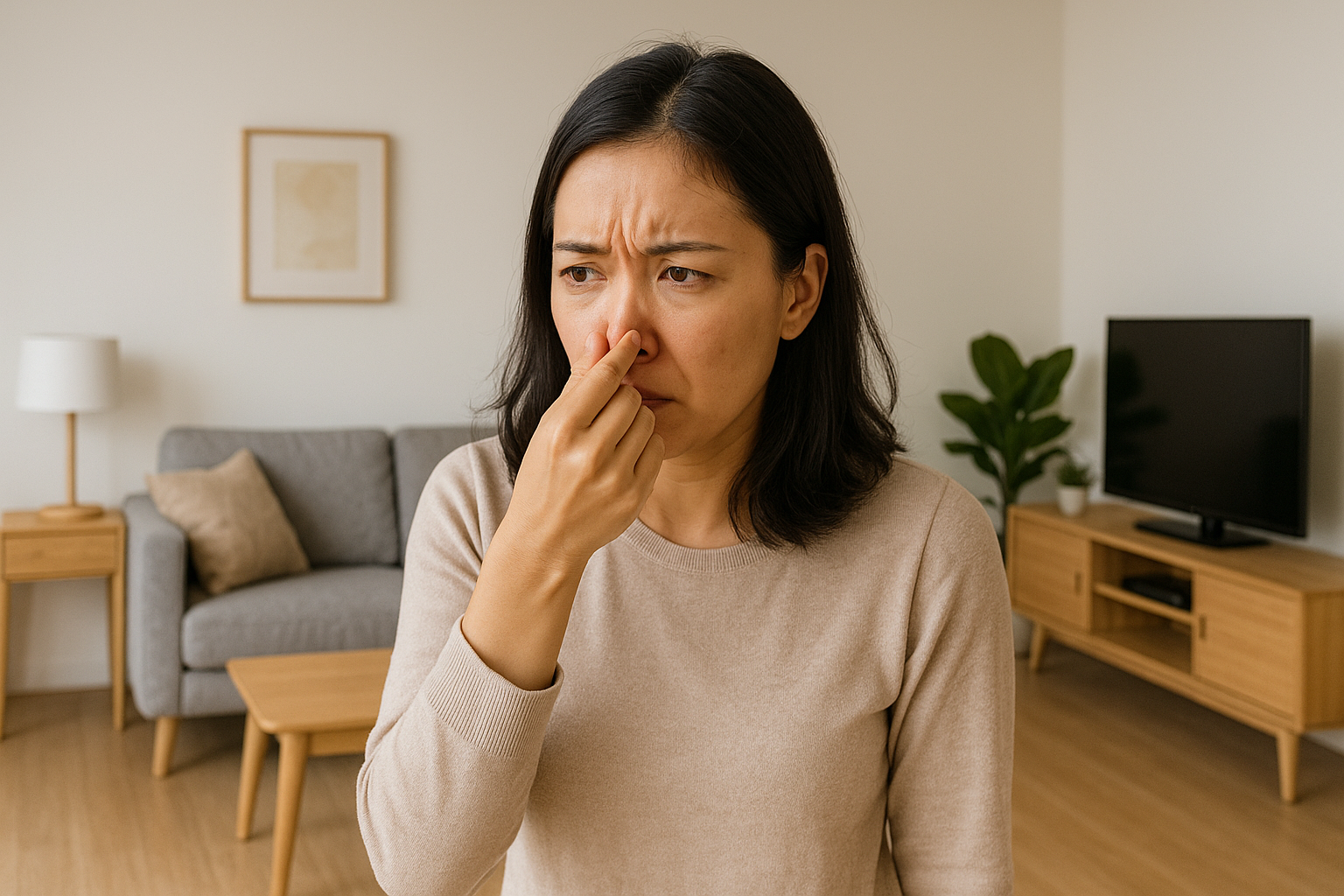 New house weird smell