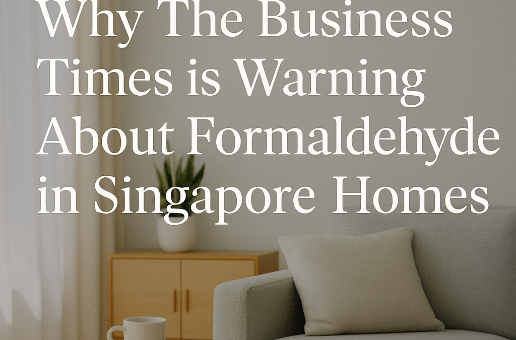 Why The Business Times Warns About Formaldehyde in Singapore Homes