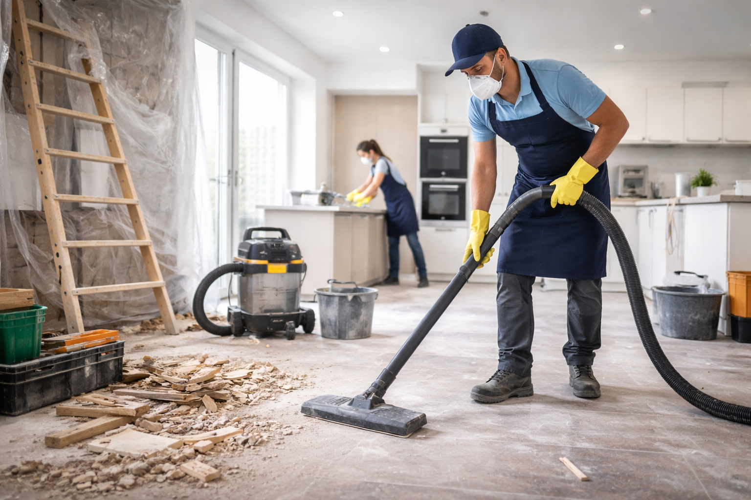 Aura home post reno cleaning