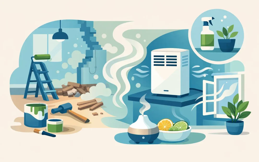 Best Ways to Reduce Renovation Odours at Home