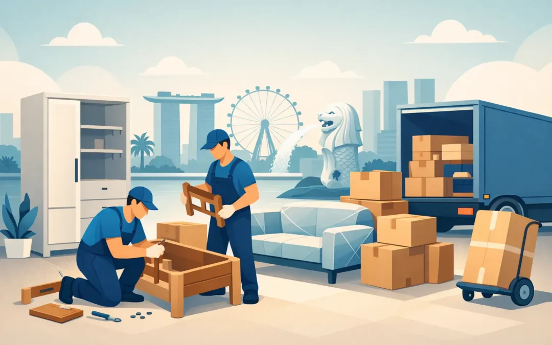 Furniture Dismantling Moving Service in Singapore