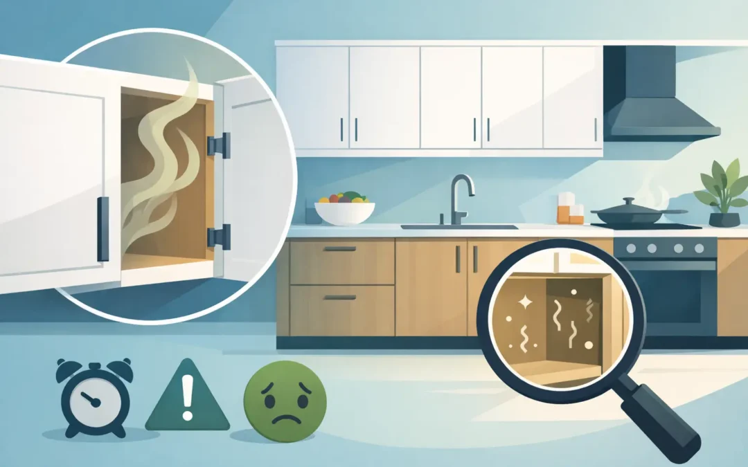 Why New Cabinets Smell and When to Take Action